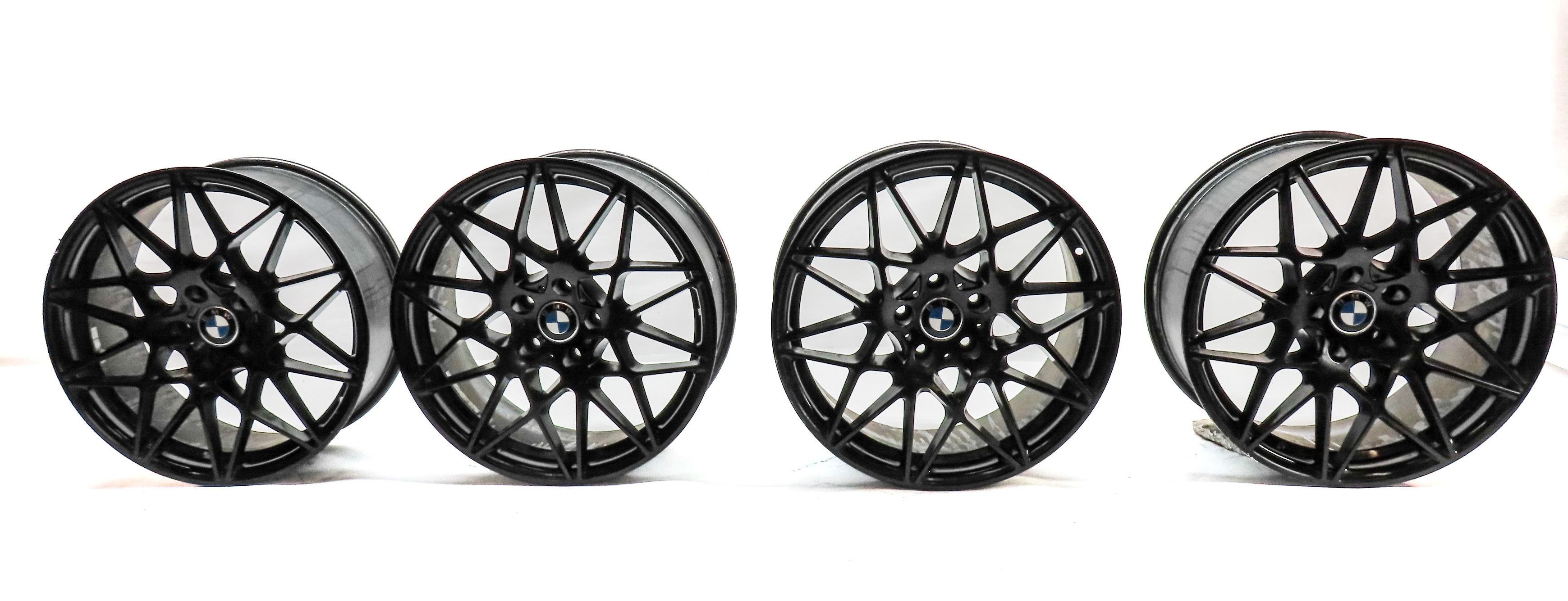 13 BMW 535I (F10) AFTERMARKET 19X9.5 & 19X8.5 STAGGERED 10 SPOKE WHEEL RIM SET/4 — exact item pictured